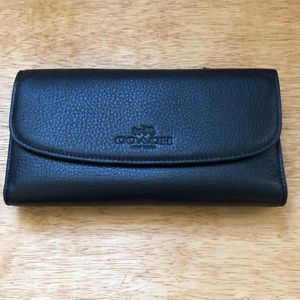 Black Coach Wallet